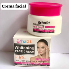 Crema Blanqueadora de colágeno y leche