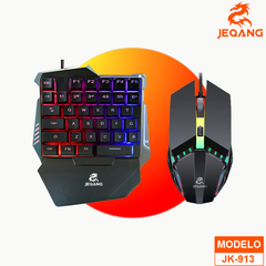 COMBO MINI TECLADO Y MOUSE PARA JUEGOS