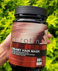 Mascarilla y Tratamiento de keratina