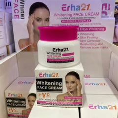 Crema Blanqueadora de colágeno y leche