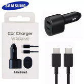 Cargador de Carro 45W y 15W