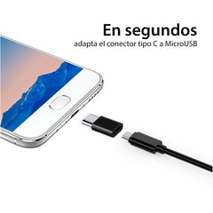 Adaptador Tipo C a Micro USB