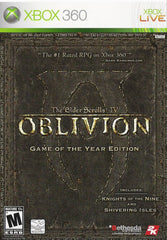 THE ELDER SCROLLS IV OBLIVION GAME OF THE YEAR EDITION