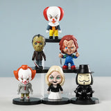 Set de 8 Figuras de peliculas de Terror