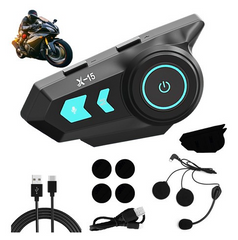 auriculares con Bluetooth para casco de motocicleta