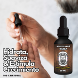 Aceite para Barba 100% Natural 30ML