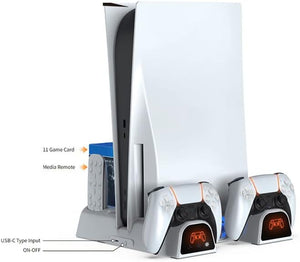 BASE 4 EN 1 PS5 COOLING STAND MULTIFUNCIONAL DOBE