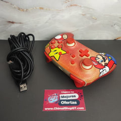 Control Alámbrico para Nintendo Switch - Mario Vintage