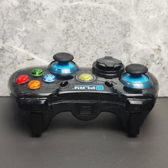Control Translúcido Negro Alámbrico para Xbox360 y PC