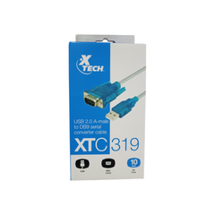 Cable convertidor USB 2.0 A macho a B-macho XTC-319