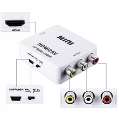 Mini Convertidor HDMI RCA