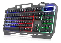 TECLADO GAMER METALICO