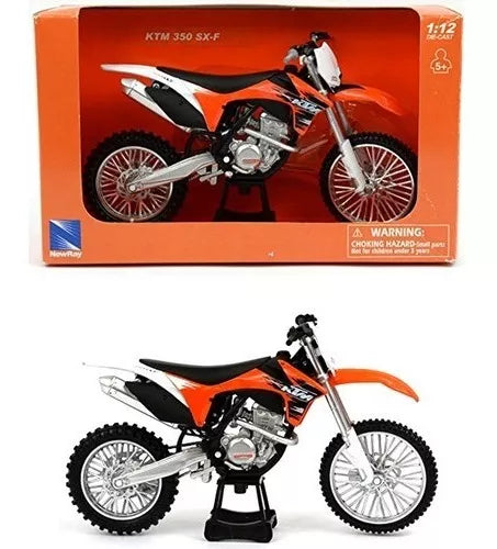 Moto a escala 1/ 12 MOTOCROSS KTM 350 SX-F