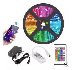 Luces Led RGB Bluetooth 5 metros