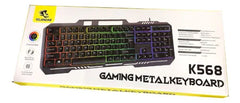 TECLADO GAMER METALICO