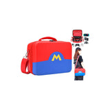 MALETA VIAJERA PROTECTOR RIGIDO PARA NINTENDO SWITCH MARIO