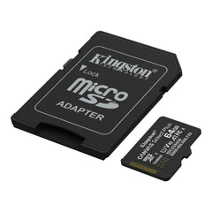Memoria Kingston Micro SD 64Gb Clase 10