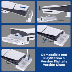 Soporte para Consola PS5 Pro Digital / Versión Disco