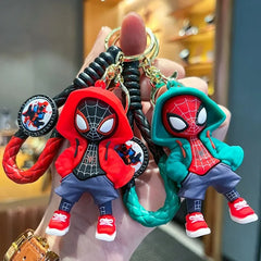 LLavero de figura de acción de Spiderman