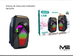 Altavoz de mesa de ordenador con Luz RGB