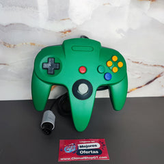Control Alámbrico para Nintendo 64 Verde