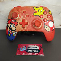 Control Alámbrico para Nintendo Switch - Mario Vintage