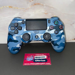 Control Sony Original para PS4 Inalámbrico Blue Camouflage