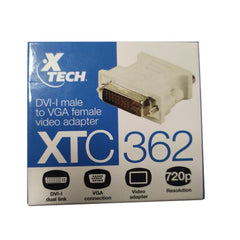 Adaptador DVI-I macho en una salida VGA hembra XTC-326