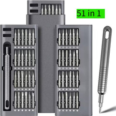 kit Destornilladores de Precisión 51 Piezas