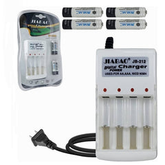 Cargador de baterías recargables AA/AAA