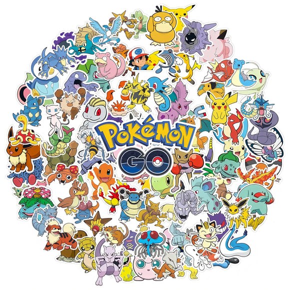 Paquete de 50 Stickers de Pokemon