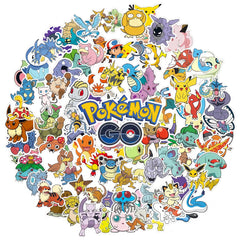 Paquete de 50 Stickers de Pokemon