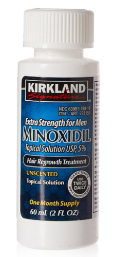 Minoxidil 5% Kirkland Para El Crecimiento De Cabello Y Barba