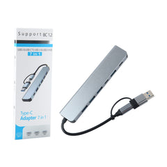 Adaptador 8 en 1 Tipo C