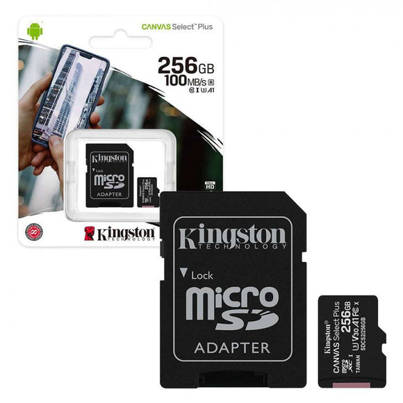 Memoria Micro SD Kingston 256GB Clase 10