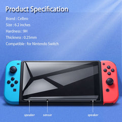 Protector de pantalla de Nintendo Switch V1 y V2