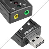 Adaptador USB de Audio 7.1