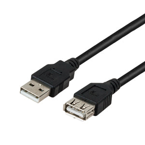 Cable USB 2.0 macho A a hembra A (1,8m)