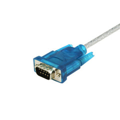 Cable convertidor de USB a serial DEB9 estándar de 9 clavijas