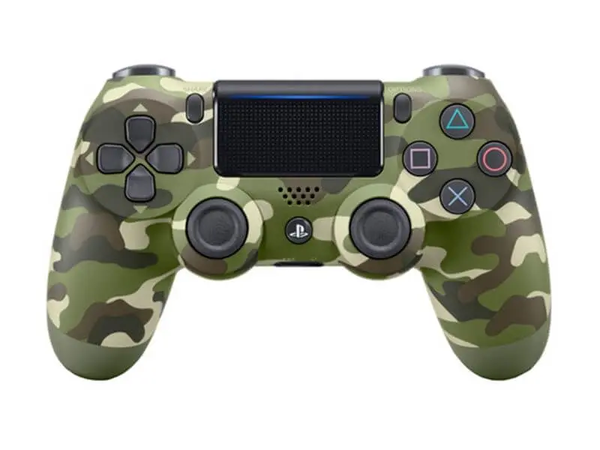 Mando PS4 Dualshock V2 Camuflaje Militar Verde - INFINITE GAMING